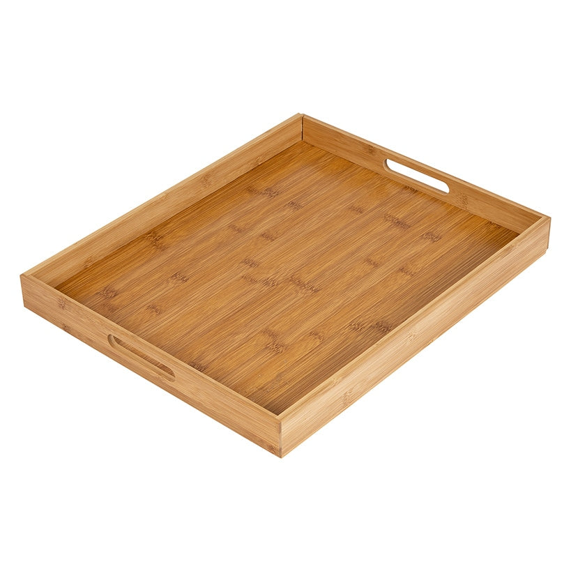 Kitchen Cart with Drop-Leaf Bamboo