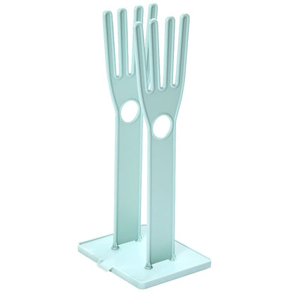 Standing Kitchen Glove Drying Rack and Storage