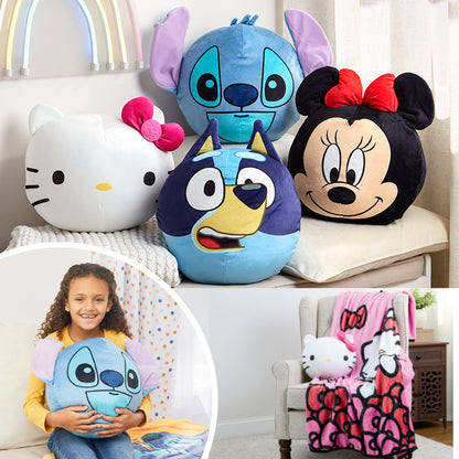 Favorite Licensed Character Shaped Cloud Pillow 11"