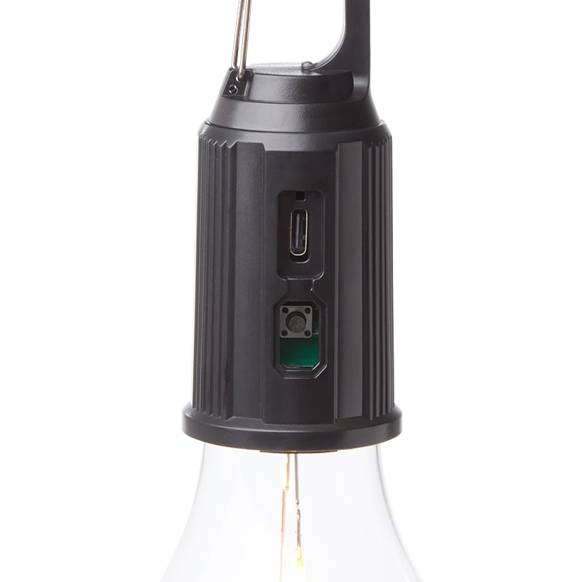 LED Camping lantern Rechargable 2.5 Hour Run Time with hang Clip
