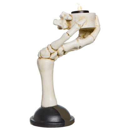 Skeleton Hands LED Tealight Holders