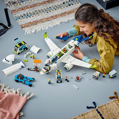 LEGO® City Passenger Airplane Building Toy Set