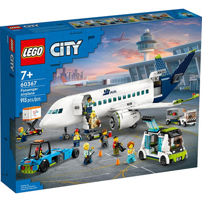 LEGO® City Passenger Airplane Building Toy Set