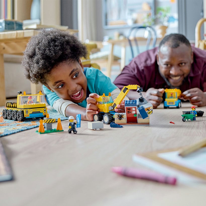 LEGO® Construction City Trucks and Wrecking Ball Crane