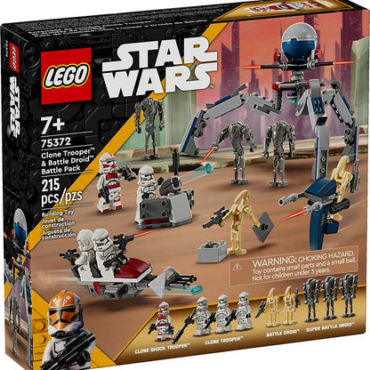 LEGO® Star Wars™ Clone Trooper™ and Battle Droid™ Battle Pack