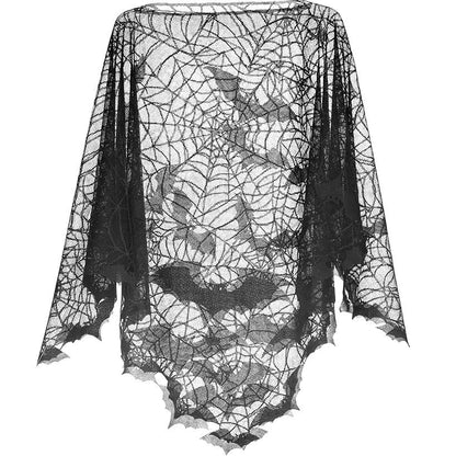 Lace Halloween Poncho