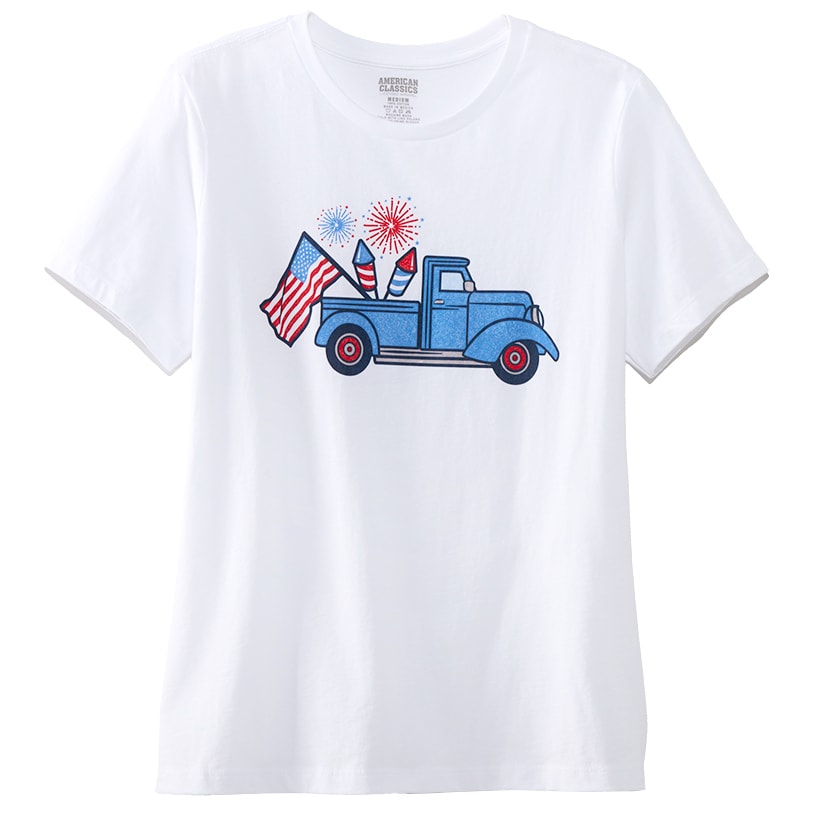 Women's Americana Short Sleeve Graphic T-Shirt