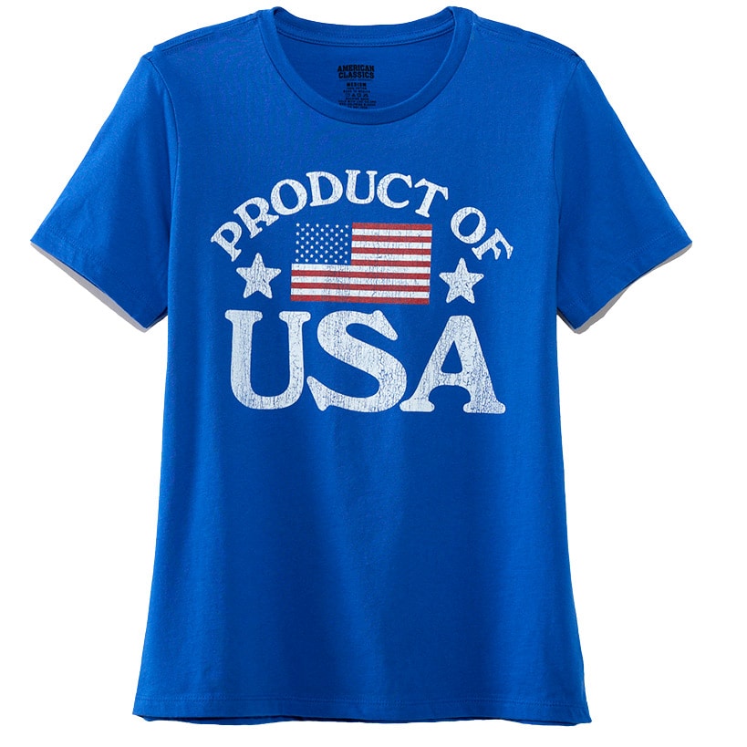 Women's Americana Short Sleeve Graphic T-Shirt