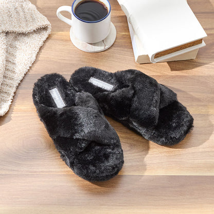 Women's Tempur-Pedic® Sloann Faux Fur Slippers