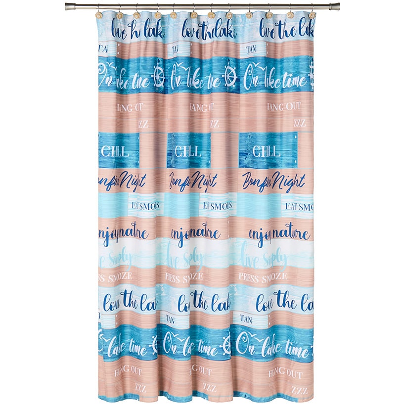 Lake Time Shower Curtain