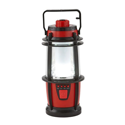 LED Lantern with FM Radio & Pullout Flashlight