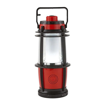 LED Lantern with FM Radio & Pullout Flashlight