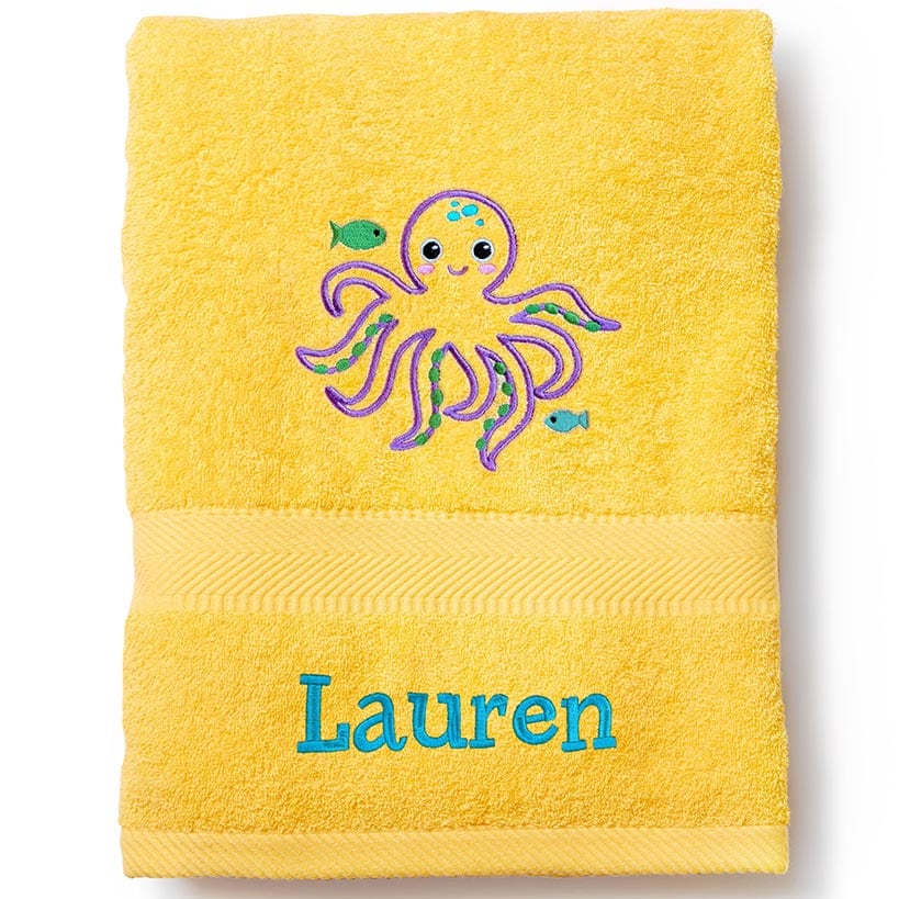 Personalized Large Beach Towels