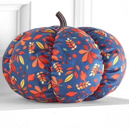 Decorative Harvest Plush Pumpkin