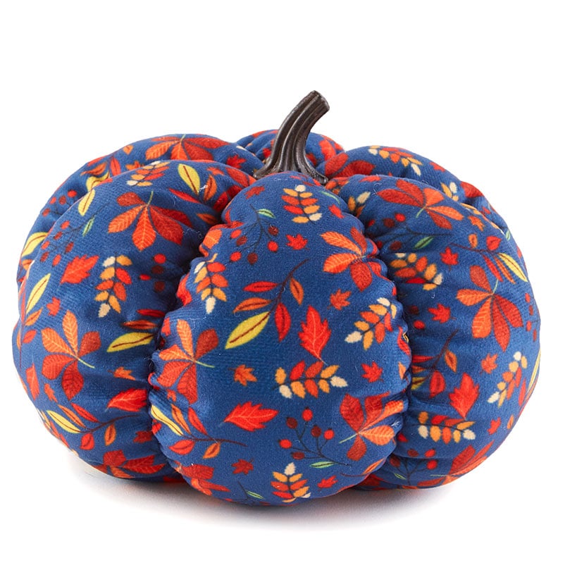 Decorative Harvest Plush Pumpkin
