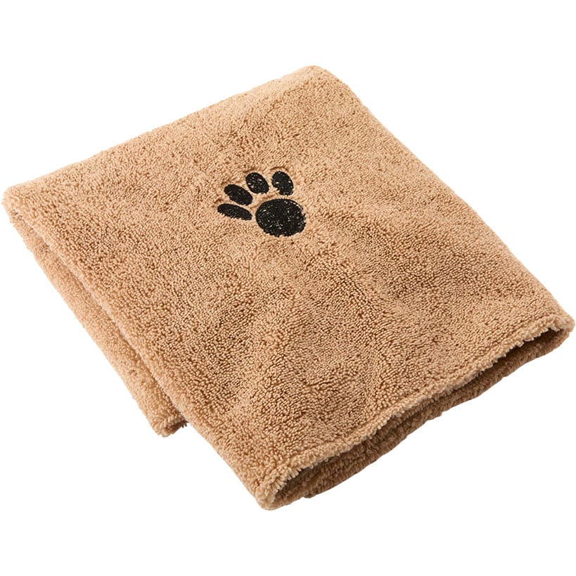 Large Dog Drying Towel - Super Absorbent, Soft, Quick Drying, Multipurpose