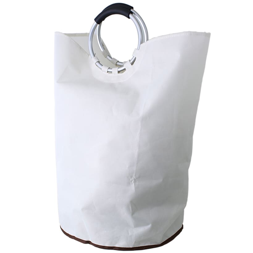 Laundry Bag with Padded Handles Freestanding Tall Hamper