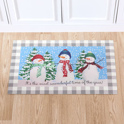 Let It Snow Kitchen Accent or Runner Rug