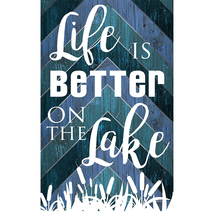 Life is Better on the Lake Wooden Sign
