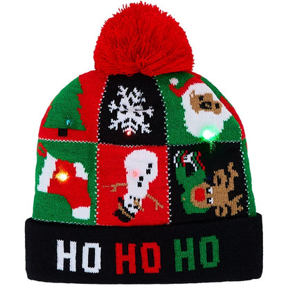 Light-Up Christmas Cap