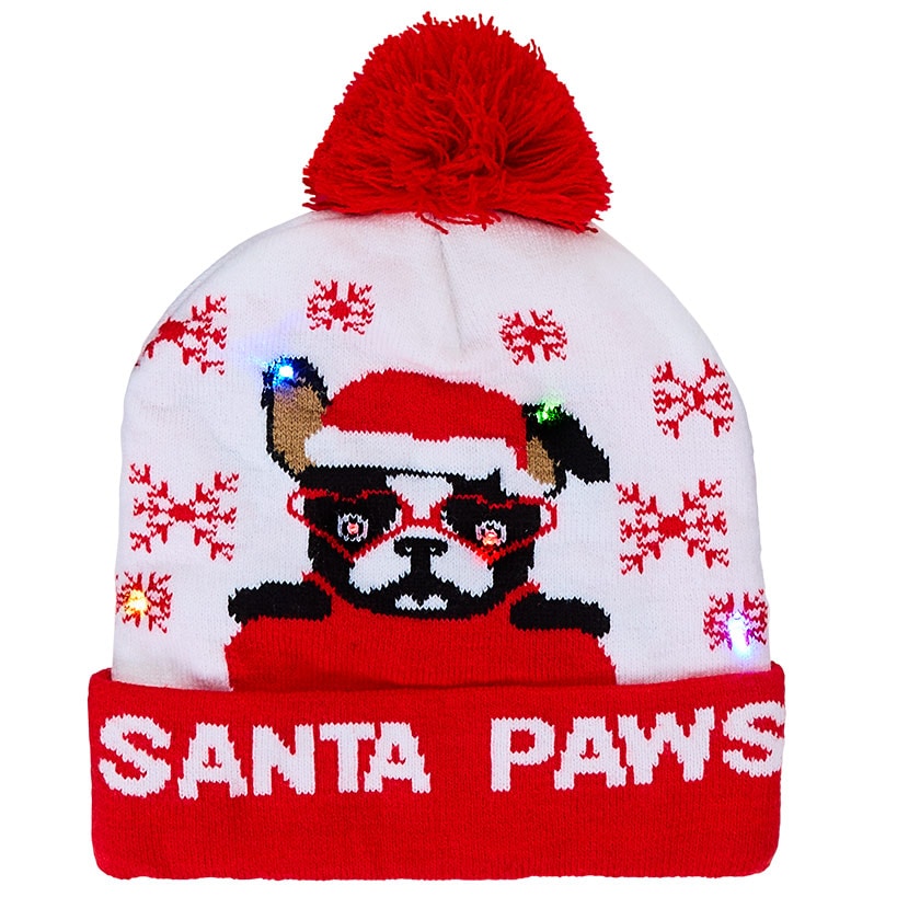 Light-Up Christmas Cap