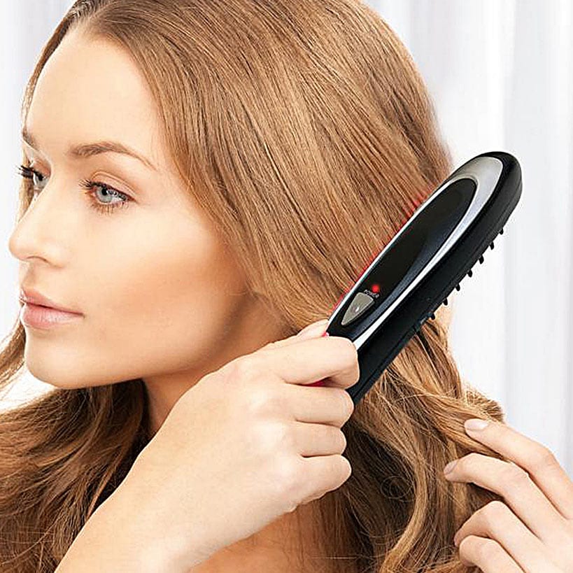 Light and Massage Therapy Hair Brush