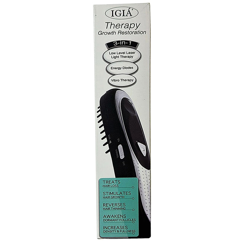 Light and Massage Therapy Hair Brush