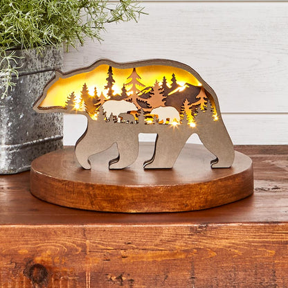 Lighted Woodland Animals