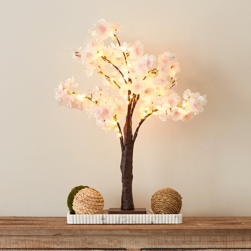 Lighted Cherry Blossom Garland, 2 Pc Branches, Table Tree, or 48" Tree#select-item_lighted-table-tree