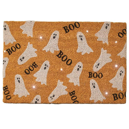 Halloween LED Lighted Coir Doormats