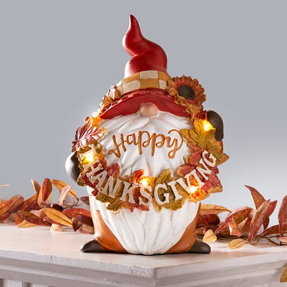 Lighted Color-Changing Holiday Gnomes