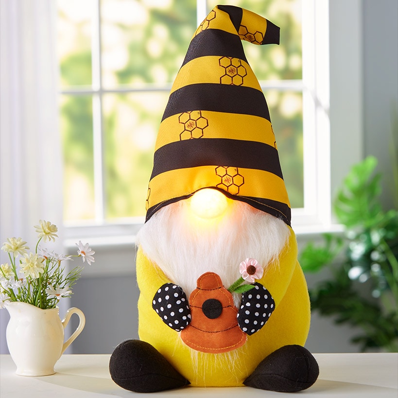 Lighted Garden Friend Gnomes