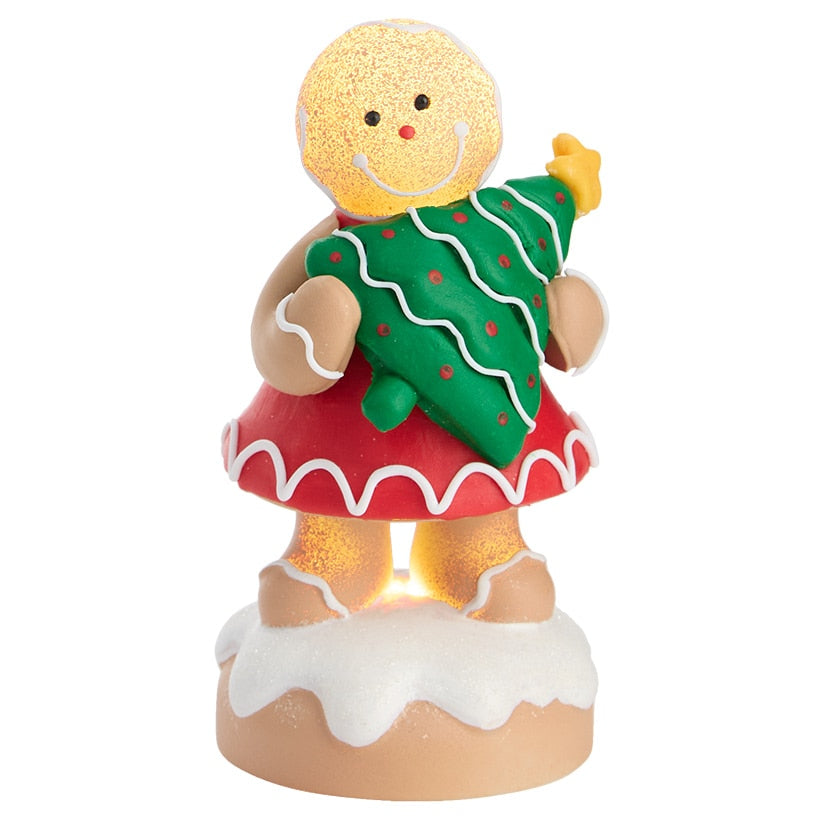 Lighted Gingerbread Girl