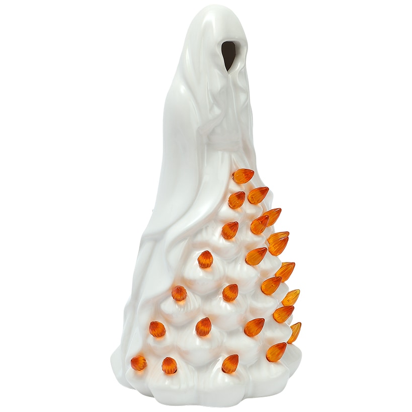 Halloween Witch Or Spirit LED Lighted Ceramic Tabletop Decor#select-figure_spirit