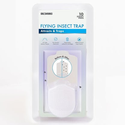 Lighted AC Insect Trap For Indoors With UV Light And Chemical Free