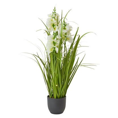 lighted potted plants LTD Commodities Lighted Flower Indoor Potted Plant