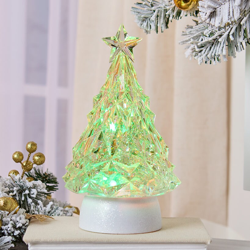 Lighted Snow Blowing Holiday Figures