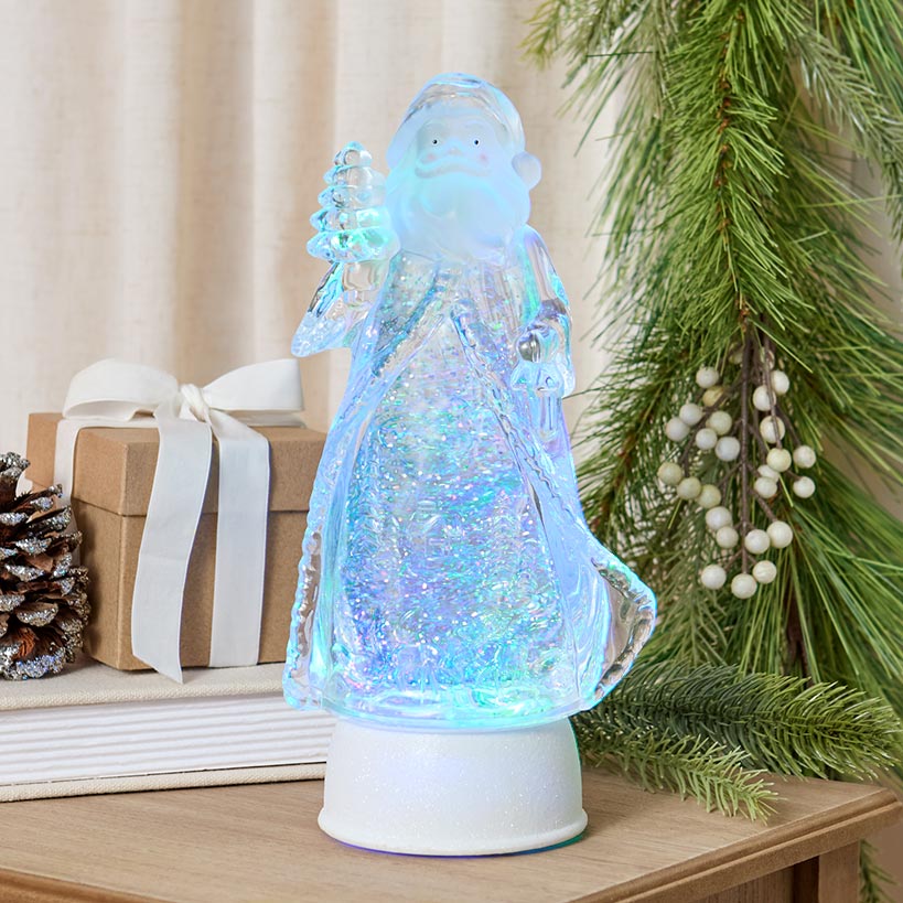 Lighted Snow Blowing Holiday Figures