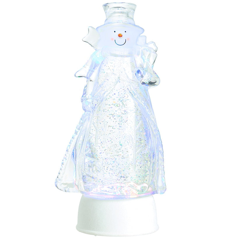 Lighted Snow Blowing Holiday Figures