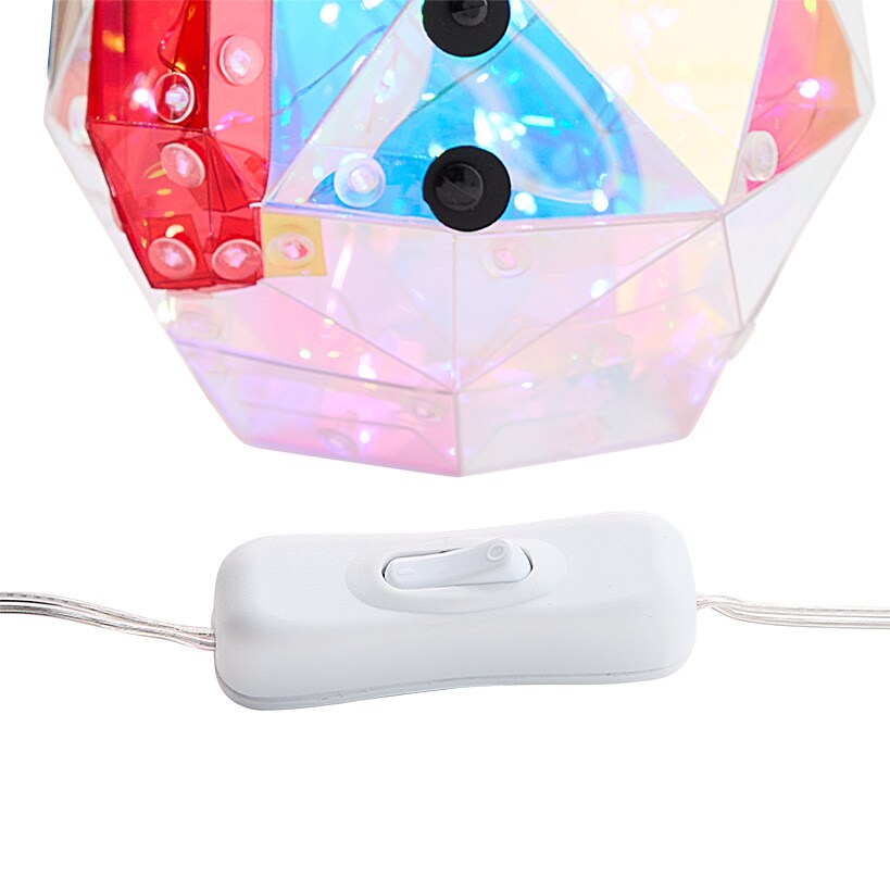 Lighted Prismatic Christmas Decor