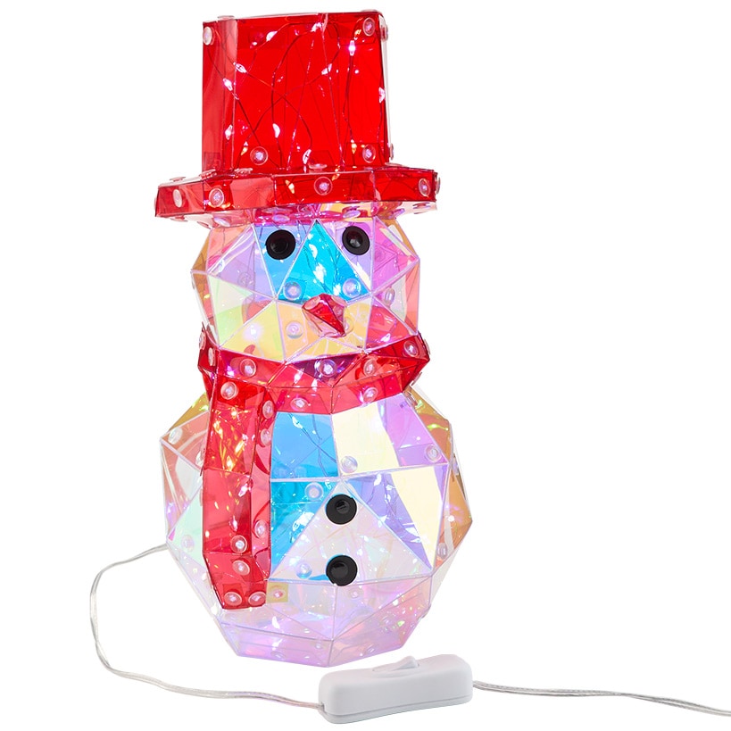 Lighted Prismatic Christmas Decor