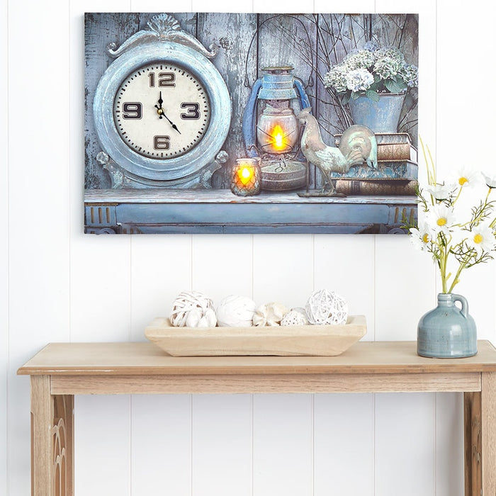 Themed Lighted Clock Wall Art | LTD Commodities