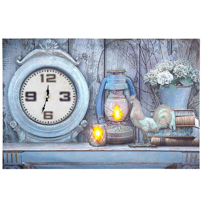 Themed Lighted Clock Wall Art | LTD Commodities