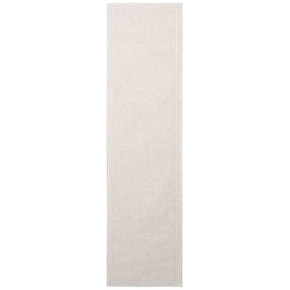 Linen Hemstitch Border Runner 14" x 54"