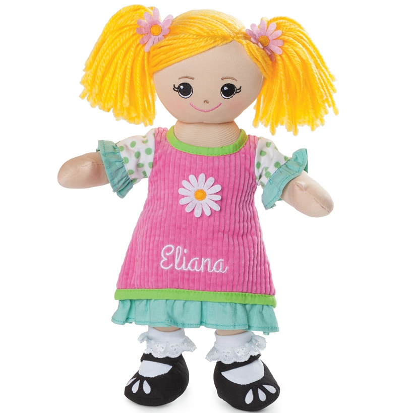 Personalized Spring Little Girl Doll