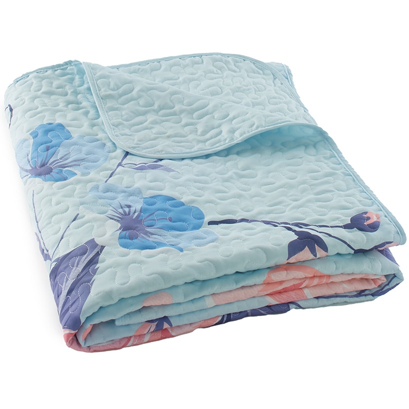 Floral and Hummingbird Sham