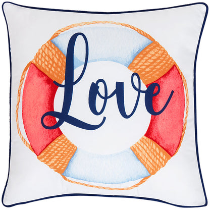 Life Love Lake Reversible Full/Queen or King Quilt, Sham, Decorative Pillow