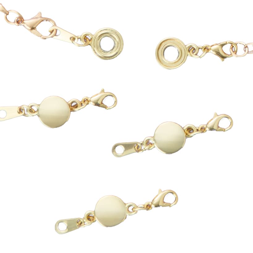 Magnetic Necklace Clasps Set of 4#select-set_gold