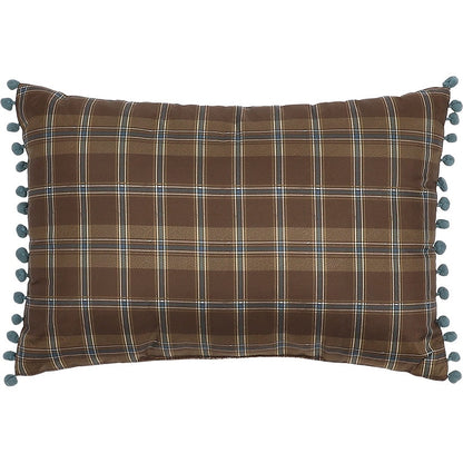 Lodge Embroidered Decorative Pillow