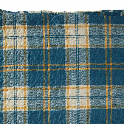 Lodge Toile Quilted Bedding Ensemble